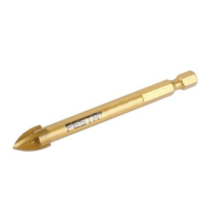 FESTA Tijă de găurit din sticlă și țiglă cu mâner de 6 mm