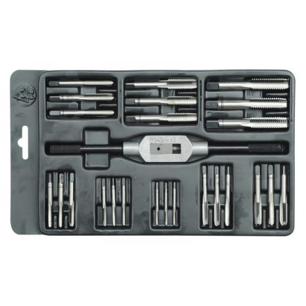 CZTOOL Set de filetare (mâna) 25 bucăți până la M3-M12