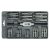 CZTOOL Set de filetare (mâna) 25 bucăți până la M3-M12