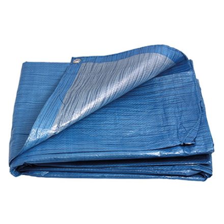 Prelata de acoperire 4 m2 (2 x 2) PE 70g/m2 albastru