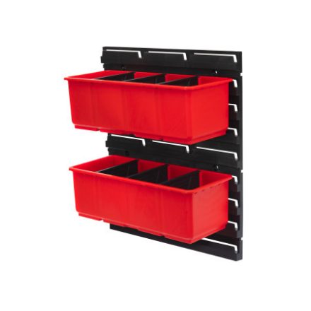 QBRICK SYSTEM ONE Cutie de depozitare + QBRICK SYSTEM PRO Cutie de depozitare cu suport de perete 5