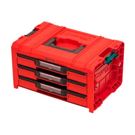 QBRICK SYSTEM PRO Cutie pentru scule cu sertare 3 EXPERT Rosu Ultra HD