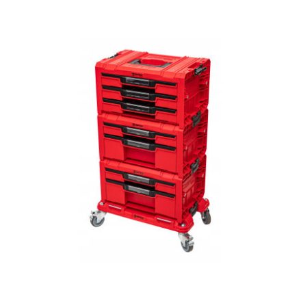 QBRICK SYSTEM PRO Cutie de unelte cu sertare pe role 3