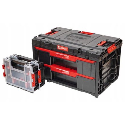 QBRICK SYSTEM ONE 2 Cutie de unelte cu două sertare PROMO