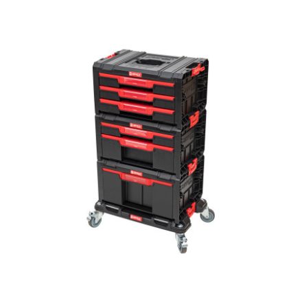 QBRICK SYSTEM PRO Cutie de unelte cu sertare și roți 5