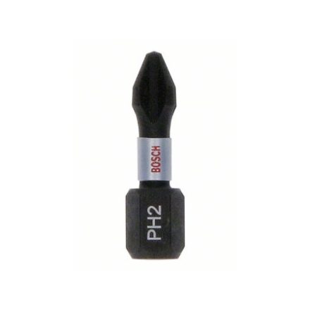Vârf de vârf BOSCH PH2 x 25 mm 1/4" în cutie Tic Tac Control de impact (25 buc)