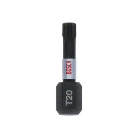 BOSCH Bithegy Torx T20 x 25 mm 1/4" Tic Tac în cutie Impact Control (25 buc)