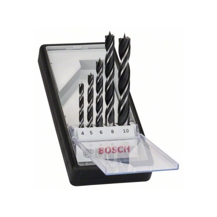 Set de găurit pentru lemn BOSCH 5 părți Linie robustă (4 - 10 mm)