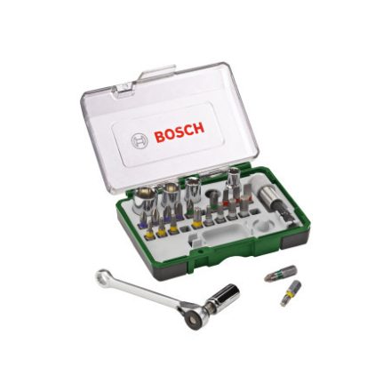 Set biți și prize BOSCH 27 bucăți