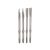 BOSCH Set de tije de dalta 4 piese 400 mm auto-ascutit R-Tec Sharp/Speed SDS-Max