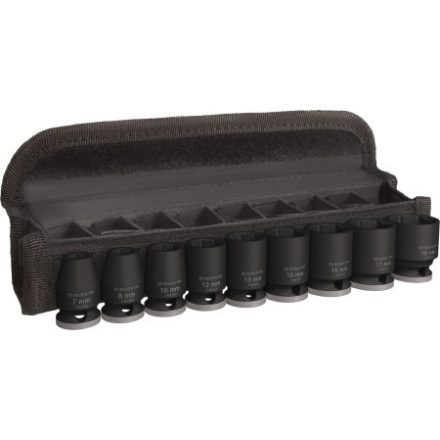 BOSCH PRO Set de chei tubulare 9 piese 3/8" 7-19 mm CrMo