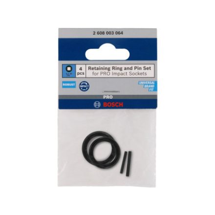 BOSCH PRO Inel de fixare și pivot pentru chei tubulare de 1/4"