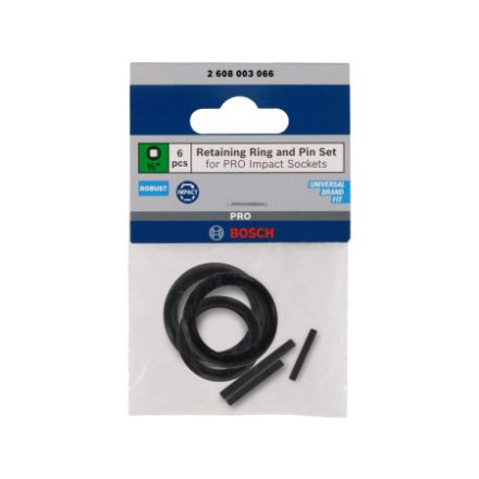 BOSCH PRO Inel de fixare și știft pentru chei tubulare 1/2"