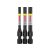 BOSCH PRO Set capete de șurubelnită cu impact 3 piese T25 / T30 / T40 x 55 mm 1/4" Hex