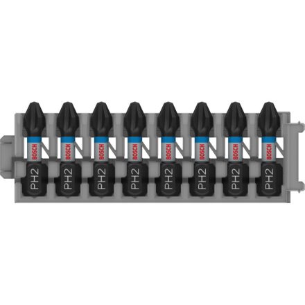 BOSCH PRO Capete de biți PH2 x 8 buc / 25 mm Pick & Click