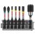 BOSCH PRO Set de vârfuri de bit, 7 buc, 50 mm + suport (PH2, PZ2, T15, T20, T25, T30) Pick & Click