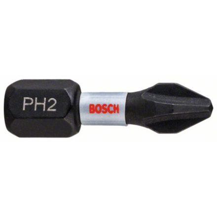 Vârf de vârf BOSCH PH2 x 25 mm 1/4" Control impact (2 buc)