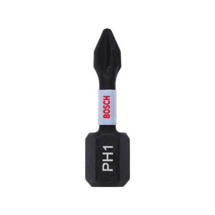 Vârf de vârf BOSCH PH1 x 25 mm 1/4" Control impact (2 buc)