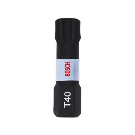 Vârf de vârf BOSCH Torx T40 x 25 mm 1/4" Impact Control (2 buc)
