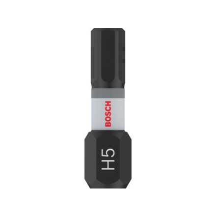 BOSCH PRO Vârf de bit H5 x 25 mm 1/4" Hex (2 buc)