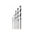 Set de burghie cu șurub BOSCH 5 părți 2,0 - 6,0 mm HSS PointTeQ