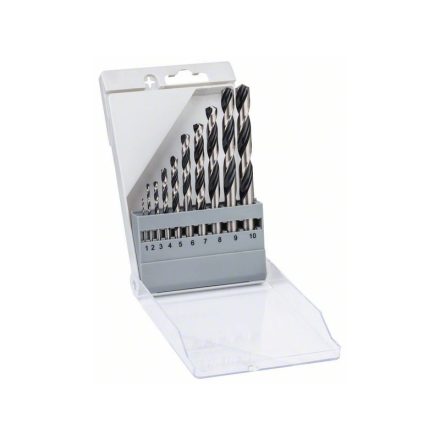 BOSCH Set de burghie cu șuruburi 10 părți 1,0 - 10,0 mm HSS PointTeQ