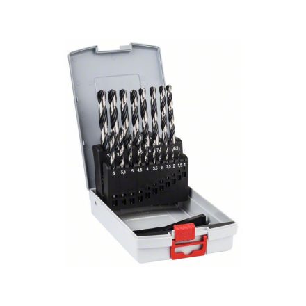 BOSCH Burghie cu șurub ProBox set 19 bucăți 1,0-10,0 mm HSS PointTeQ