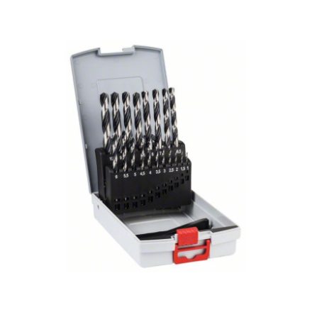 BOSCH Burghie cu șurub ProBox set 19 bucăți 1,0-10,0 mm HSS PointTeQ