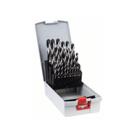 BOSCH Burghiu cu șurub ProBox set 25 bucăți 1,0-13,0 mm HSS PointTeQ