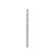 BOSCH Burghiu spiralat 2,5 x 57/30 mm 135° HSS-G DIN 338 (10 buc)