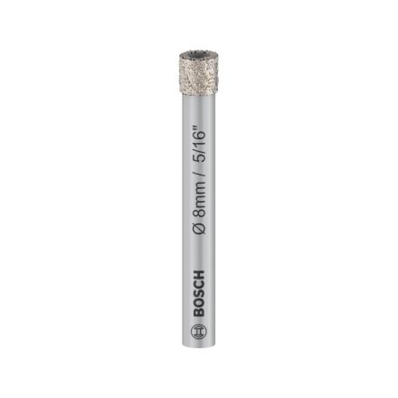 BOSCH PRO Burghiu cu diamant pentru utilizare uscată, 8 x 66 mm, cu prindere cilindrică