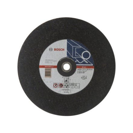 Disc de tăiere BOSCH pentru metal 400 x 3,2 x 25,4 mm A 36 R BF Expert pentru metal