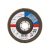 Disc abraziv lamelă BOSCH conică 125 x 22,2 / P120 oxid de aluminiu X431