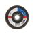 BOSCH Disc de șlefuit lamelă conic 125 x 22,2 / P60 zirconiu-corindon X551 inox
