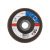 BOSCH Disc de șlefuit lamelă conic 125 x 22,2 / P80 zirconiu-corindon X551 inox