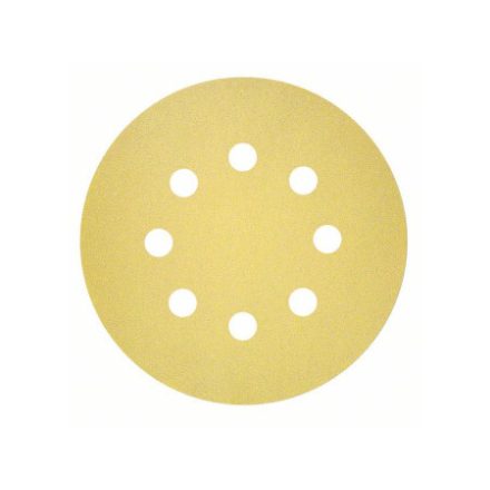 Placă de șlefuit BOSCH Velcro 125 mm / P60 8 găuri C450 (50 buc)