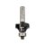 BOSCH Freză de rotunjire cu rulment de bilă din carbura de tungsten 24,7 (r=6 mm) x 13,2 x 53 x 8 mm