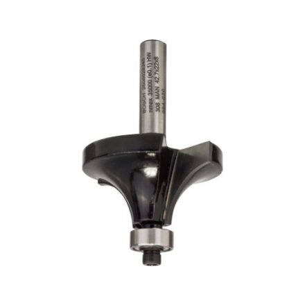 BOSCH Freză de rotunjire cu carbura de tunsten cu rulment de bilă 42,7 (r=15 mm) x 22 x 66 x 8 mm