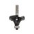 BOSCH Freză de rotunjire cu carbura de tunsten cu rulment de bilă 42,7 (r=15 mm) x 22 x 66 x 8 mm
