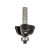 BOSCH Freză cu profil "F" din carbura de tungsten cu rulment de bilă 35,0 (r=9,5 mm) x 16,2 x 59 x 8 mm