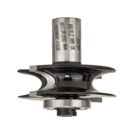 BOSCH Freză semicilindrică din carbura de tungsten cu rulmenti 27,8 (r=6 mm) x 19 x 63 x 8 mm