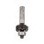 BOSCH Freză concavă din carbură cu rulment de bile 20,7 (r=4 mm) x 9 x 53 x 8 mm
