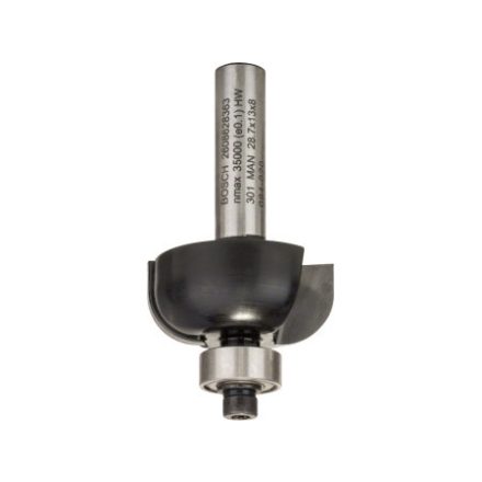 BOSCH Freză cu coadă de cărbune, rulment cu bile 28,7 (r=8 mm) x 13 x 54 x 8 mm