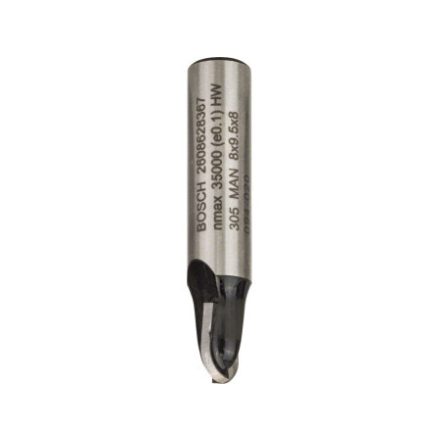 BOSCH Freză cu carbură de tungsten concavă 8,0 (r=4 mm) x 9,2 x 40 x 8 mm