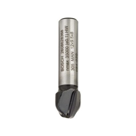 BOSCH Freză cu carburi metalice 12,0 (r=6 mm) x 9,2 x 40 x 8 mm