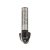 BOSCH Freza de adâncire din carbură dură 16,0 (r=8 mm) x 12,4 x 45 x 8 mm