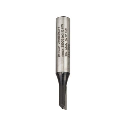 BOSCH Freză cu muchii drepte din carbura 5,0 x 12,7 x 51 x 8 mm