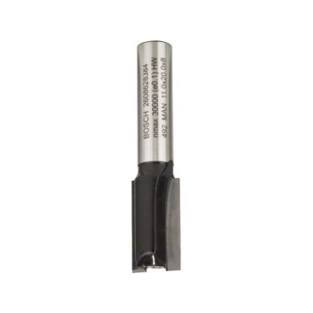 BOSCH Freză cu tăiș drept din carbura de tungsten 11,0 x 19,6 x 51 x 8 mm