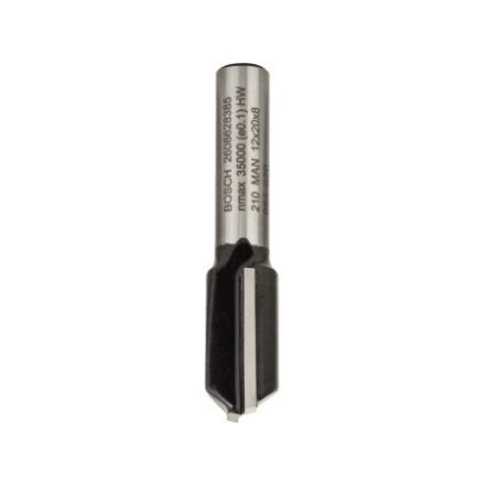 BOSCH Freza cu capat drept din carbura 12,0 x 19,6 x 51 x 8 mm