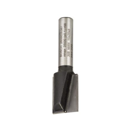 BOSCH Freza cu capat drept din carbura 15,0 x 19,6 x 51 x 8 mm
